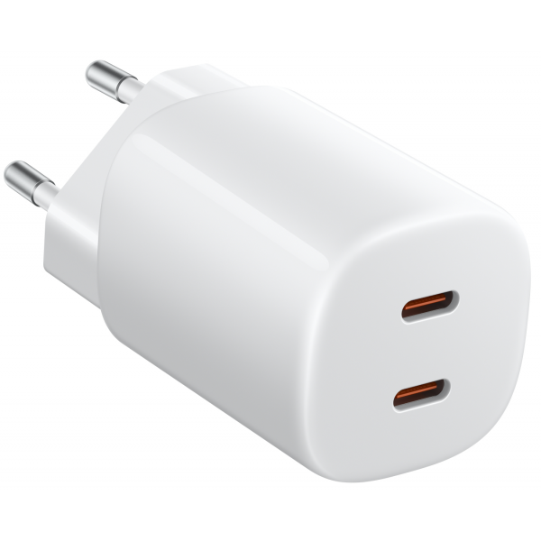 Xiaomi Wall Charger Nano Turbo, 45W, 3A, 2 x USB-C, White BHR087OEU