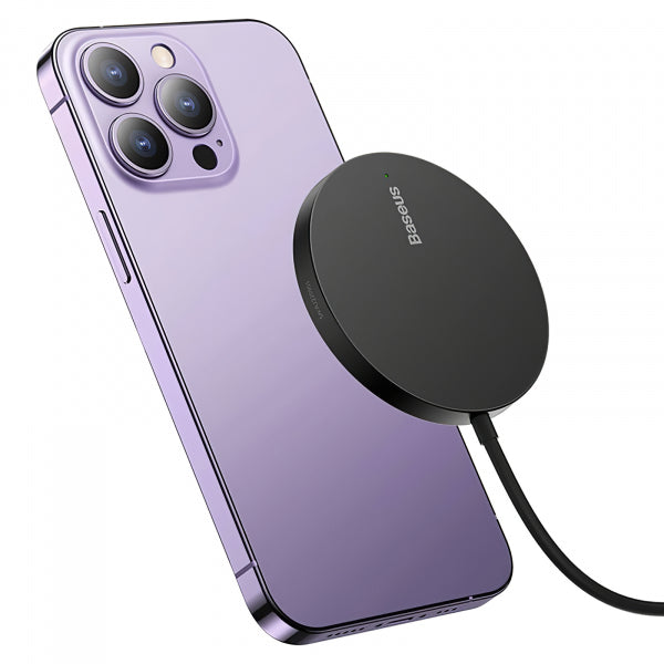 Baseus Wireless Charger Simple Mini 3, 15W, 1.67A, Black CCJJ040001