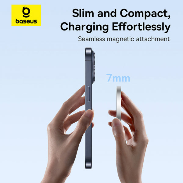 Baseus Wireless Charger Simple Mini4 Air, 15W, 1.67A, Silver P10278200S11-00