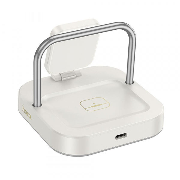 Hoco Wireless Charger CQ16A 3in1, 15W, 1.67A, White