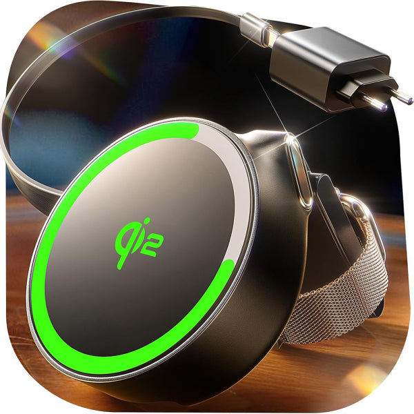 Lisen Wireless Charger W602 2in1, 15W, 1.67A, Black YL0324090008
