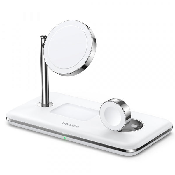 Ugreen Wireless Charger CD278 3in1, 25W, 1.67A, White