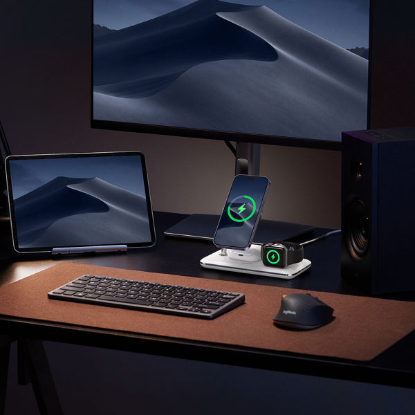 Ugreen Wireless Charger CD278 3in1, 25W, 1.67A, White