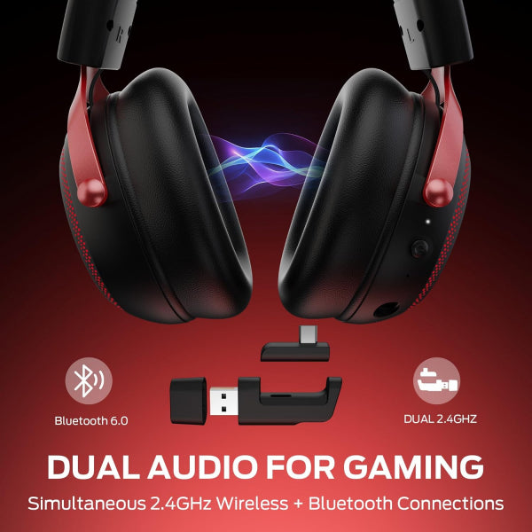 Monster Wireless Gaming Headset Mission 350, BT / Wi-Fi / Wired, Black