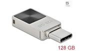 Delock Mini USB 3.2 Gen 1 USB-C Speicherstick 128 GB - Metallgehäuse