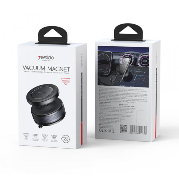 Yesido Magnetic Car Holder C227, Universal, Black