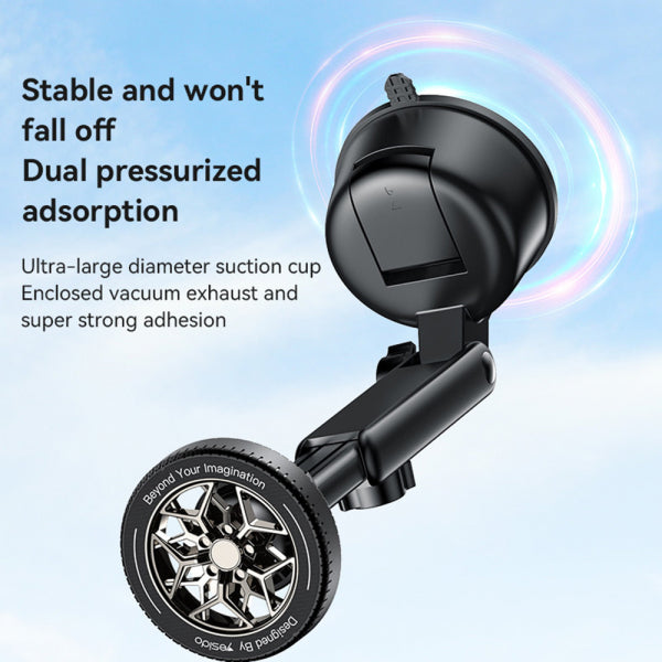 Yesido Magnetic Car Holder C266, Universal, Black