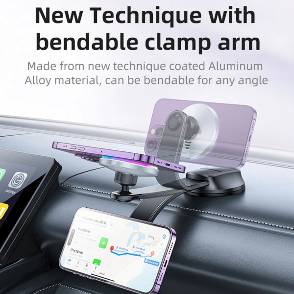 Yesido Wireless Car Charger C292, 15W, 1.67A, Black