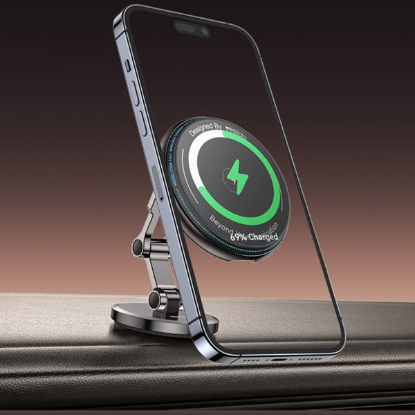 Yesido Wireless Car Charger C306, 15W, 1.67A, Black