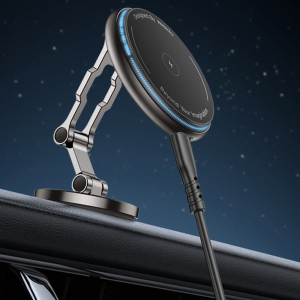 Yesido Wireless Car Charger C306, 15W, 1.67A, Black