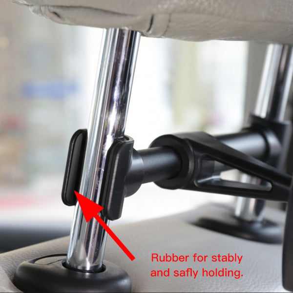 Yesido Backseat Car Holder C29, 4inch - 10inch, Black