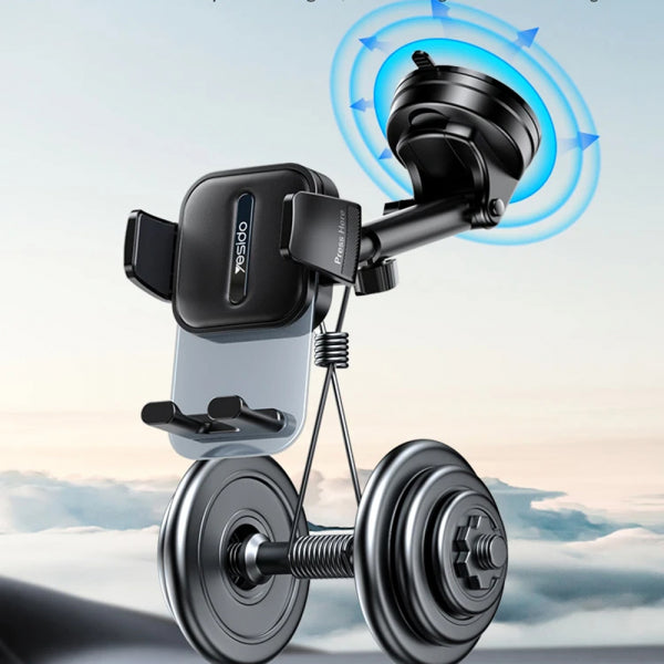 Yesido Car Holder C261, Universal, Black