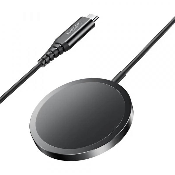 Yesido Wireless Charger DS21, 15W, 1.67A, Black