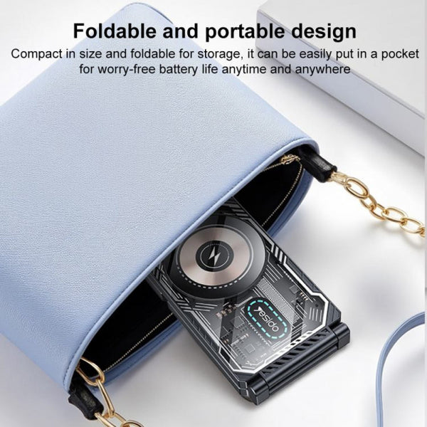 Yesido Wireless Charger DS25 3in1, 15W, 1.67A, Black