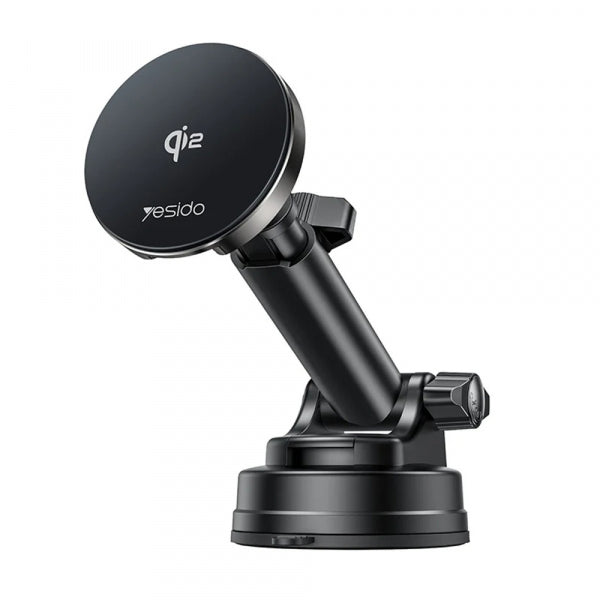 Yesido Wireless Car Charger DS30, 15W, 1.67A, Black