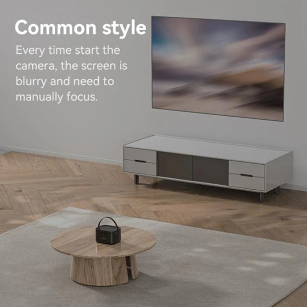 Yesido Projector TV13, 720P, 190ANSI, Android 9.0, White