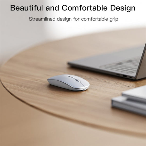 Yesido Wireless Mouse KB15, 800DPI - 1600DPI, Silver