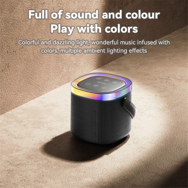 Yesido Bluetooth Speaker YSW25, 5W, RGB, Black