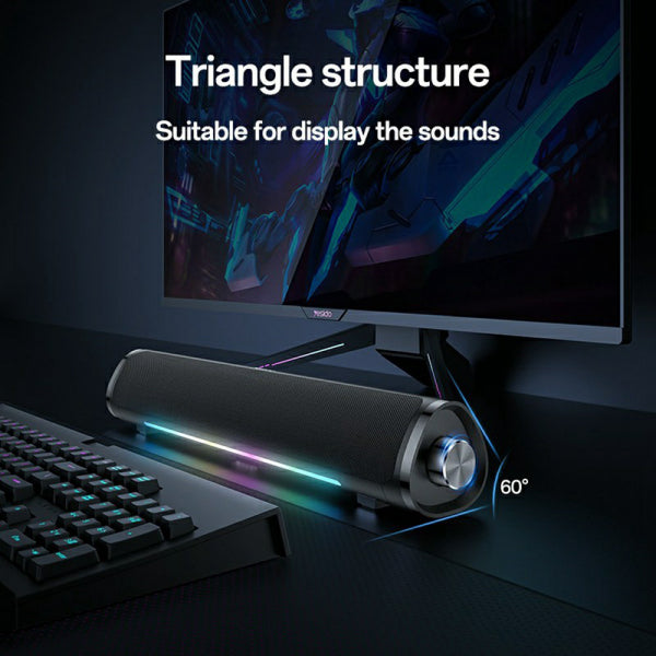 Yesido Bluetooth Speaker YSW27, 10W, RGB, Black