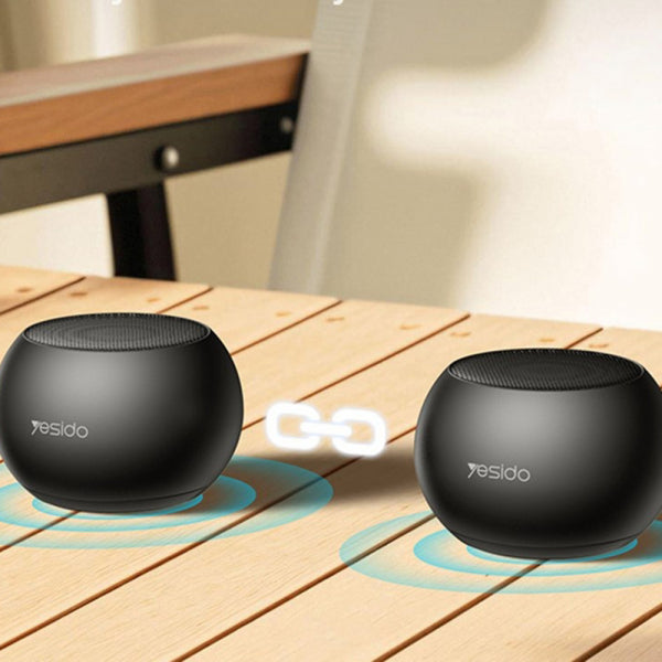 Yesido Bluetooth Speaker YSW33, 3W, Black